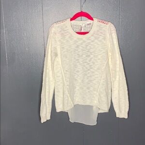 SCOOTER  BROWN Ivory‎ Sweater Size M(10-12)